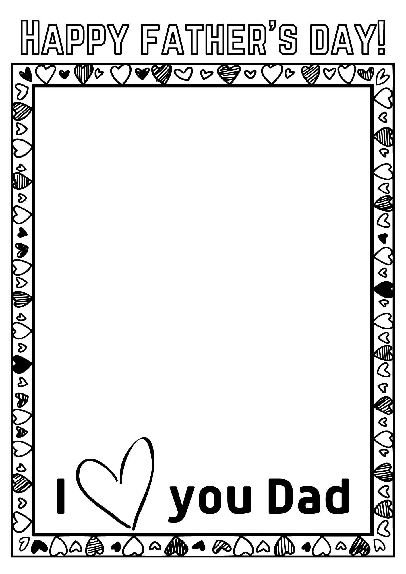 Father's Day Poems, Quotes, Coloring Pages, Coupon Books And More! | Fathers  day poems, Fathers day coloring page, Happy fathers day images