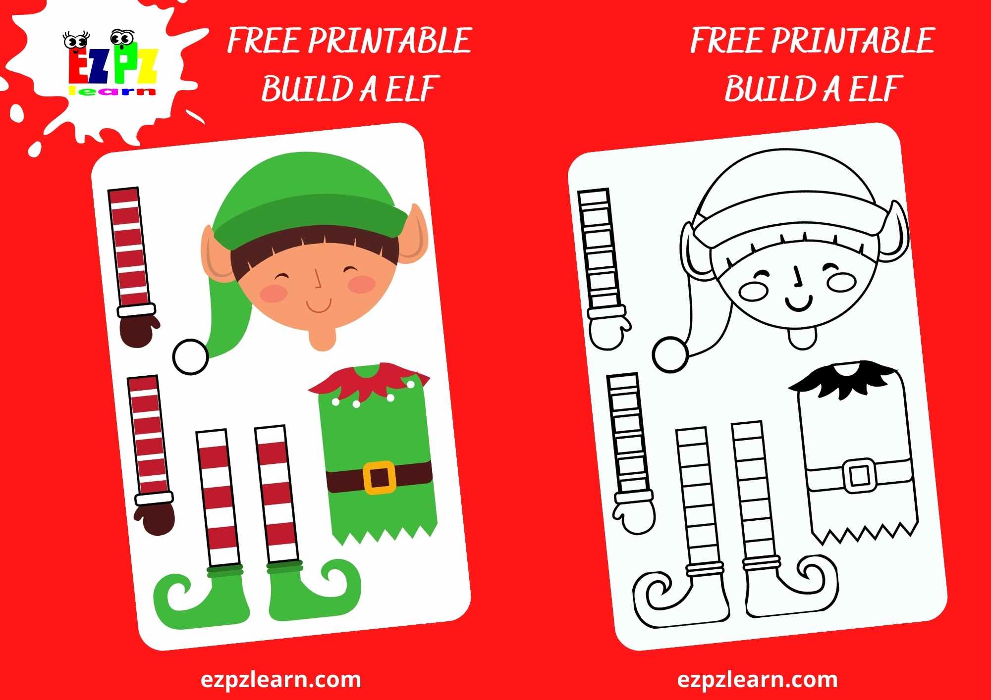 Build an Elf - Ezpzlearn.com build-an-elf-ezpzlearn-com