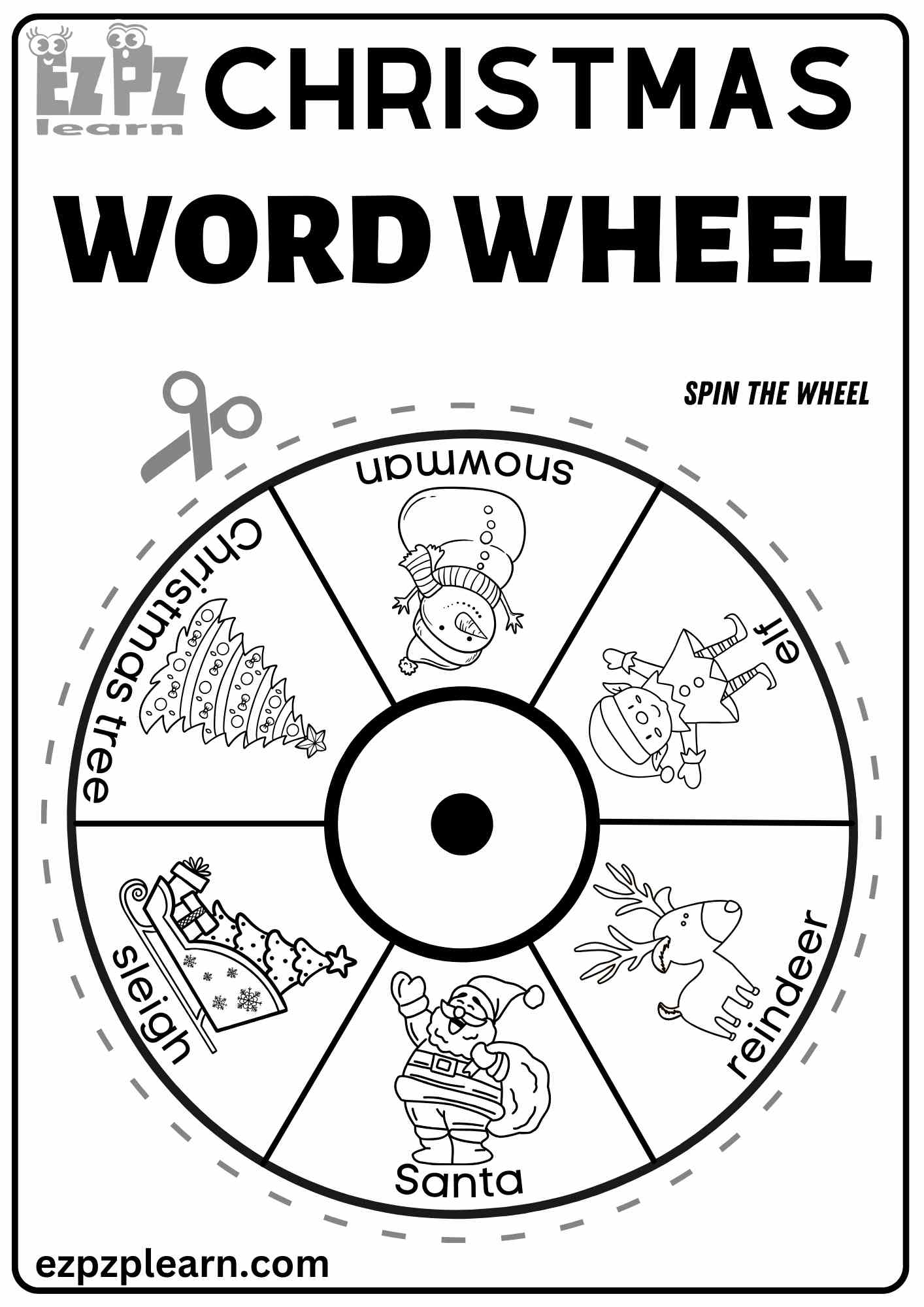 The food wheel worksheet