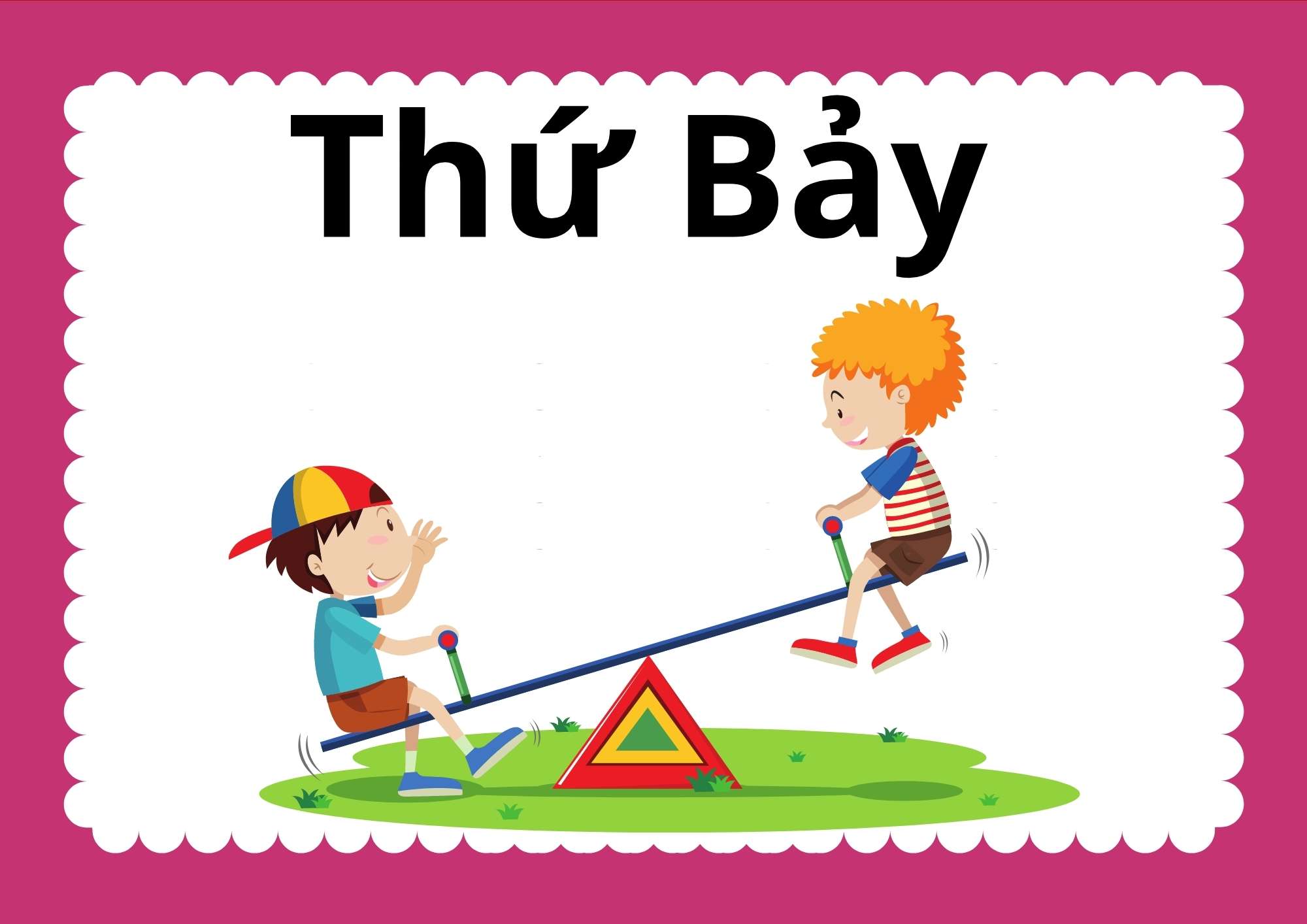 Week Thu Days of the Week - Ezpzlearn.com