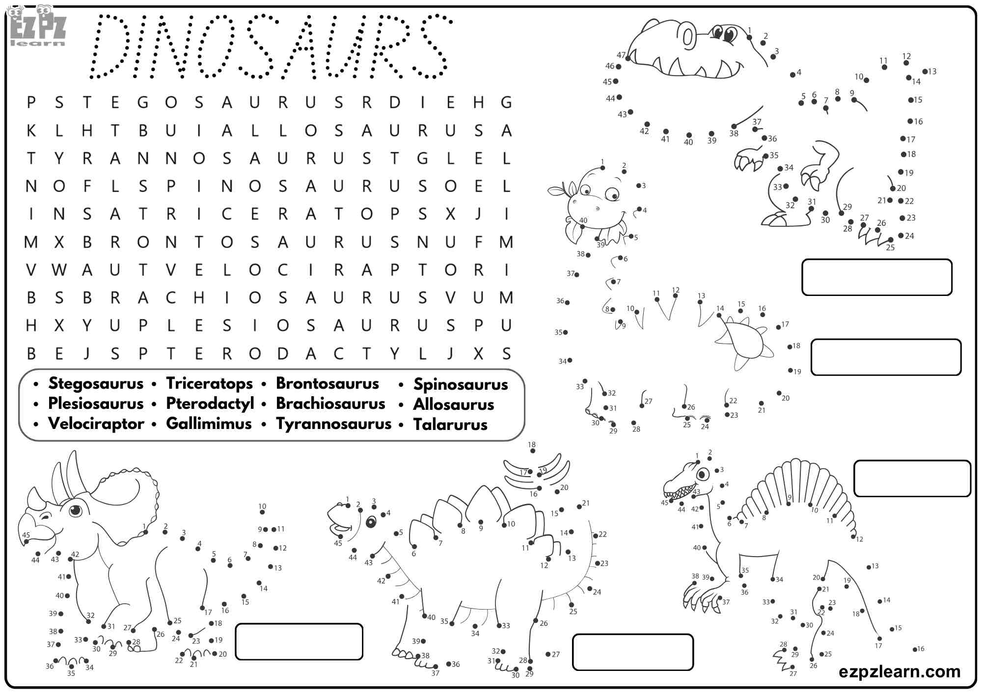 dinosaurs-vocabulary-for-kids-includes-word-search-coloring-dot-to-dot-and-writing-activities-free-printable-pdf-file-ezpzlearn-com