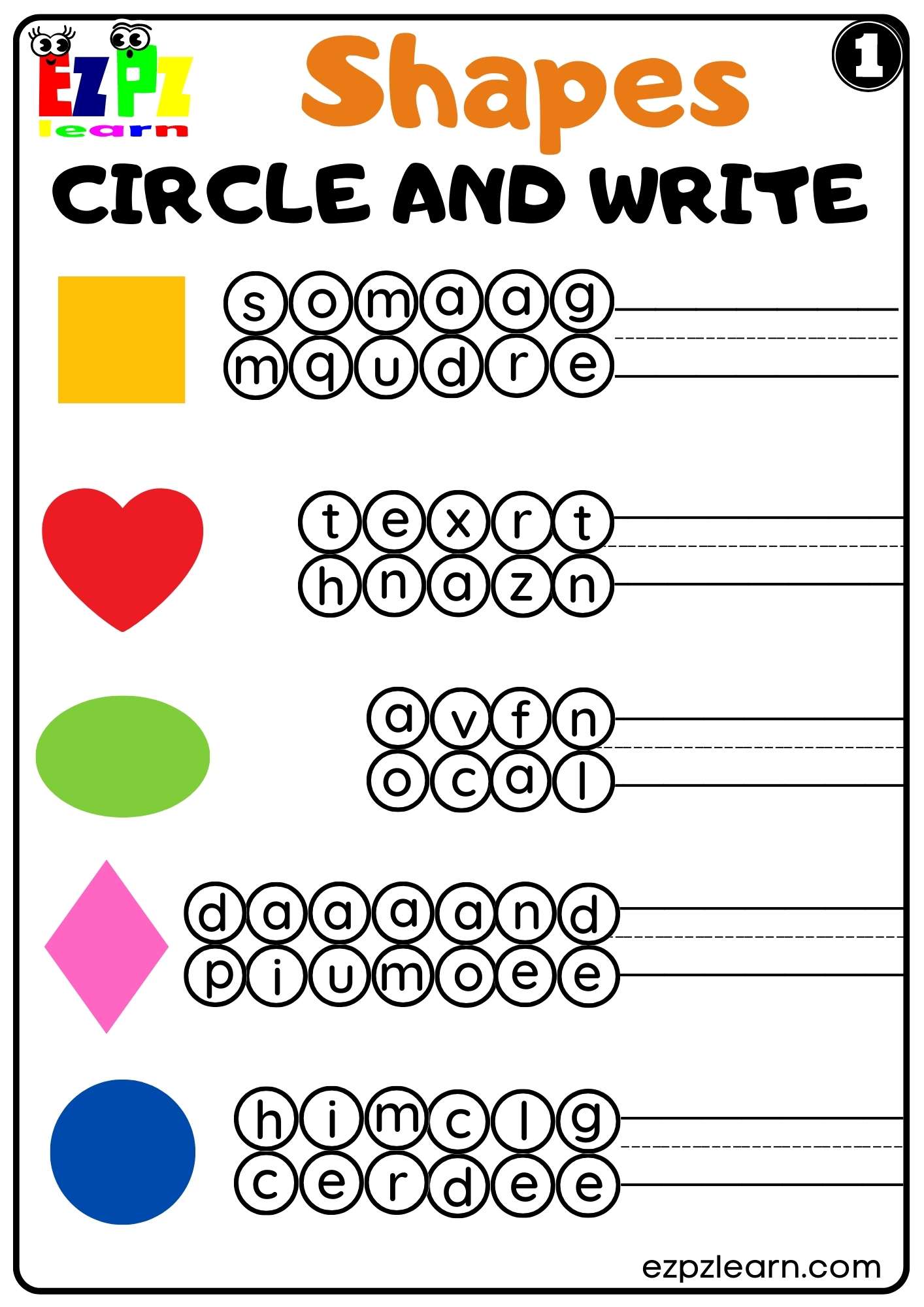 shapes-circle-and-write-worksheet-for-home-schooling-kindergarten-and-esl-set-1-ezpzlearn-com
