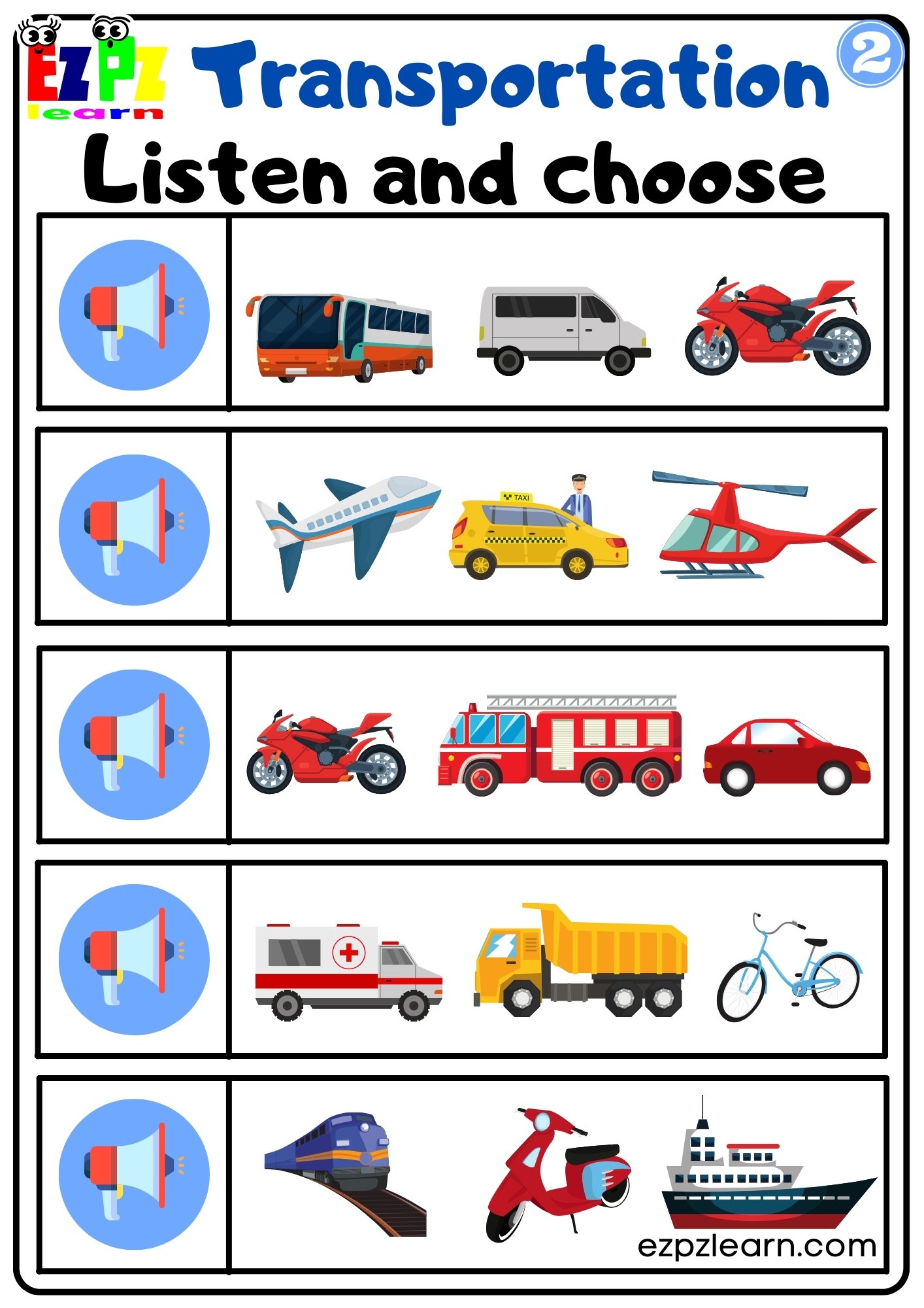 Transportation For Children