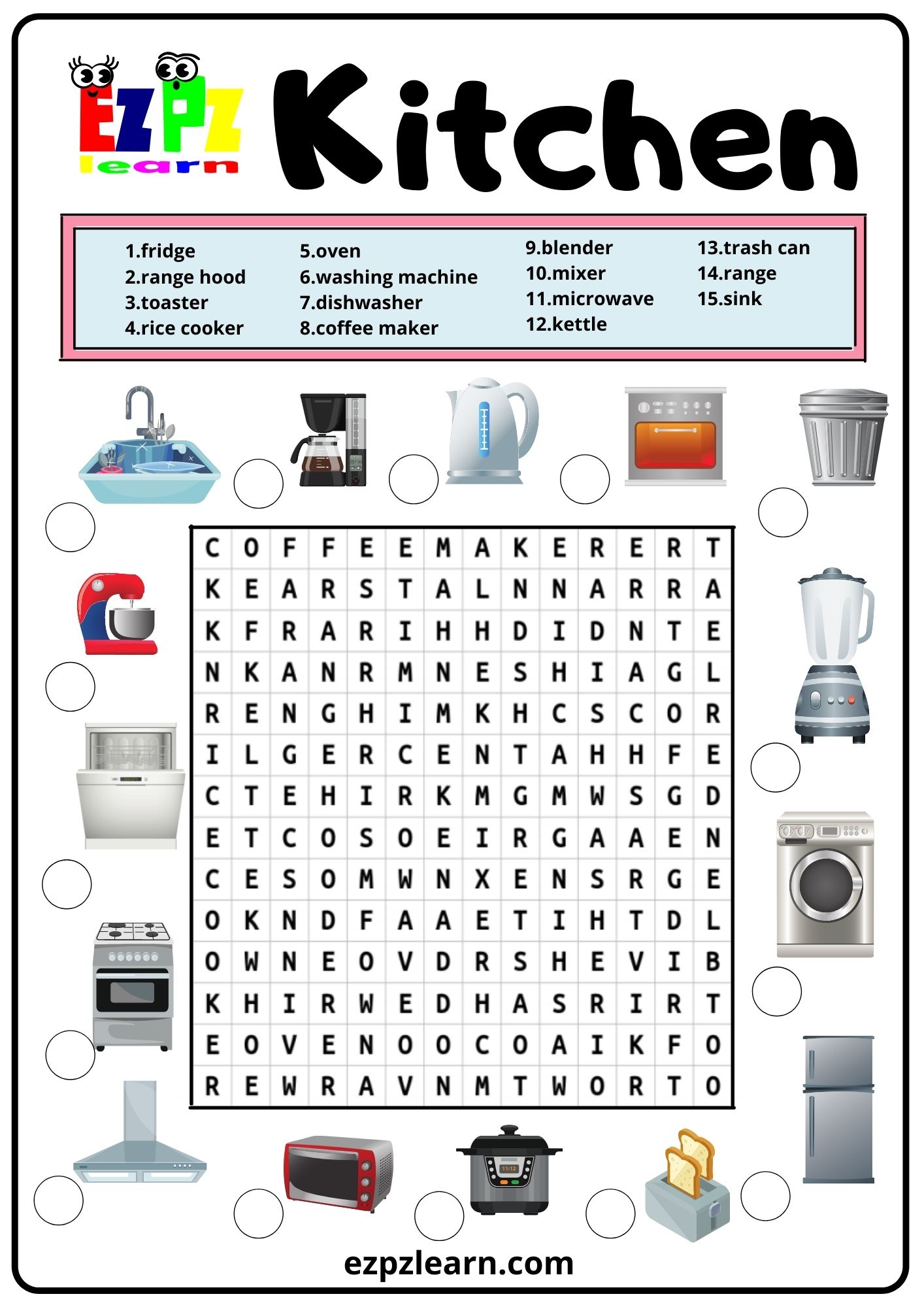 Kitchen words