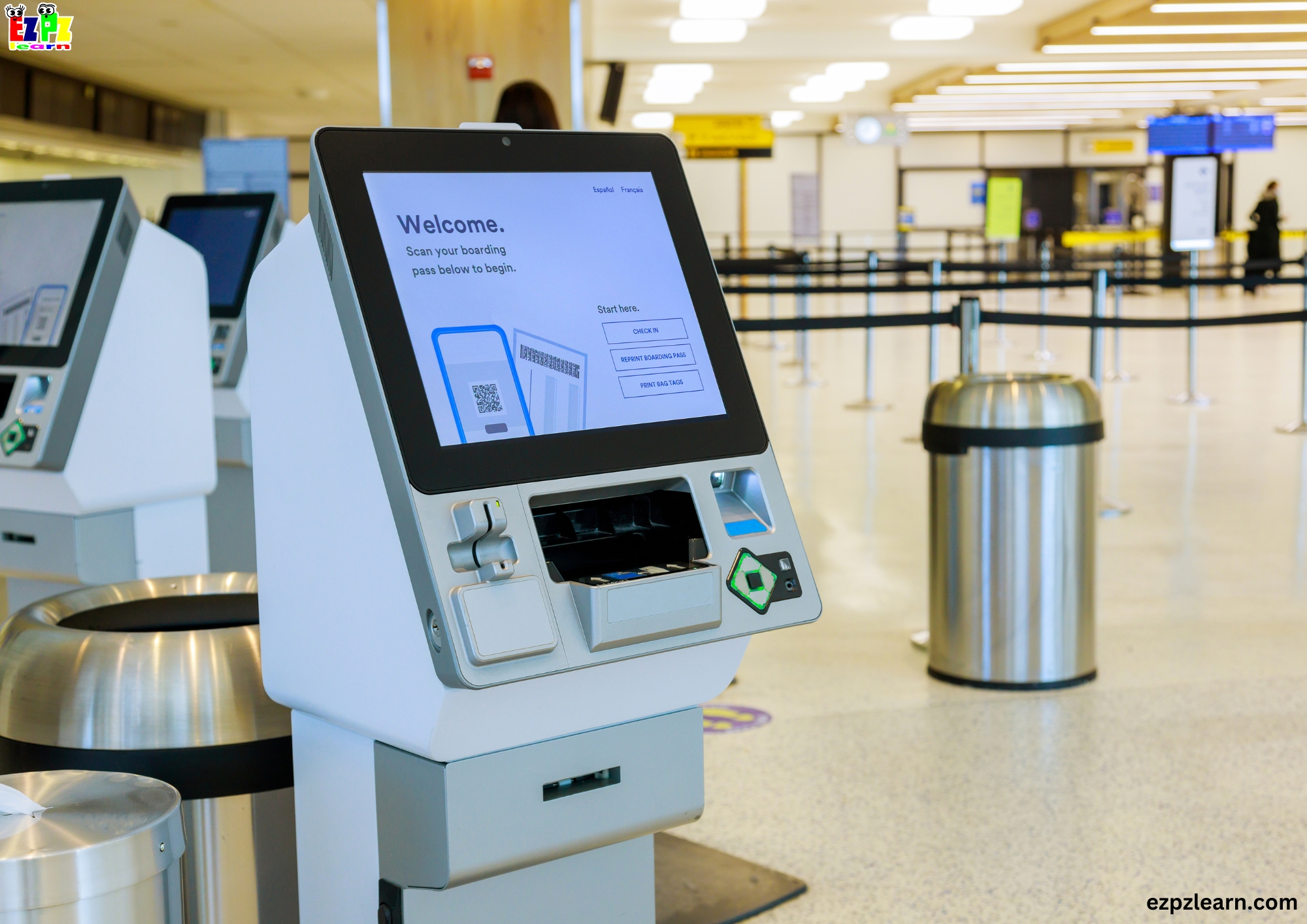 At the Airport Vocabulary - Ezpzlearn.com