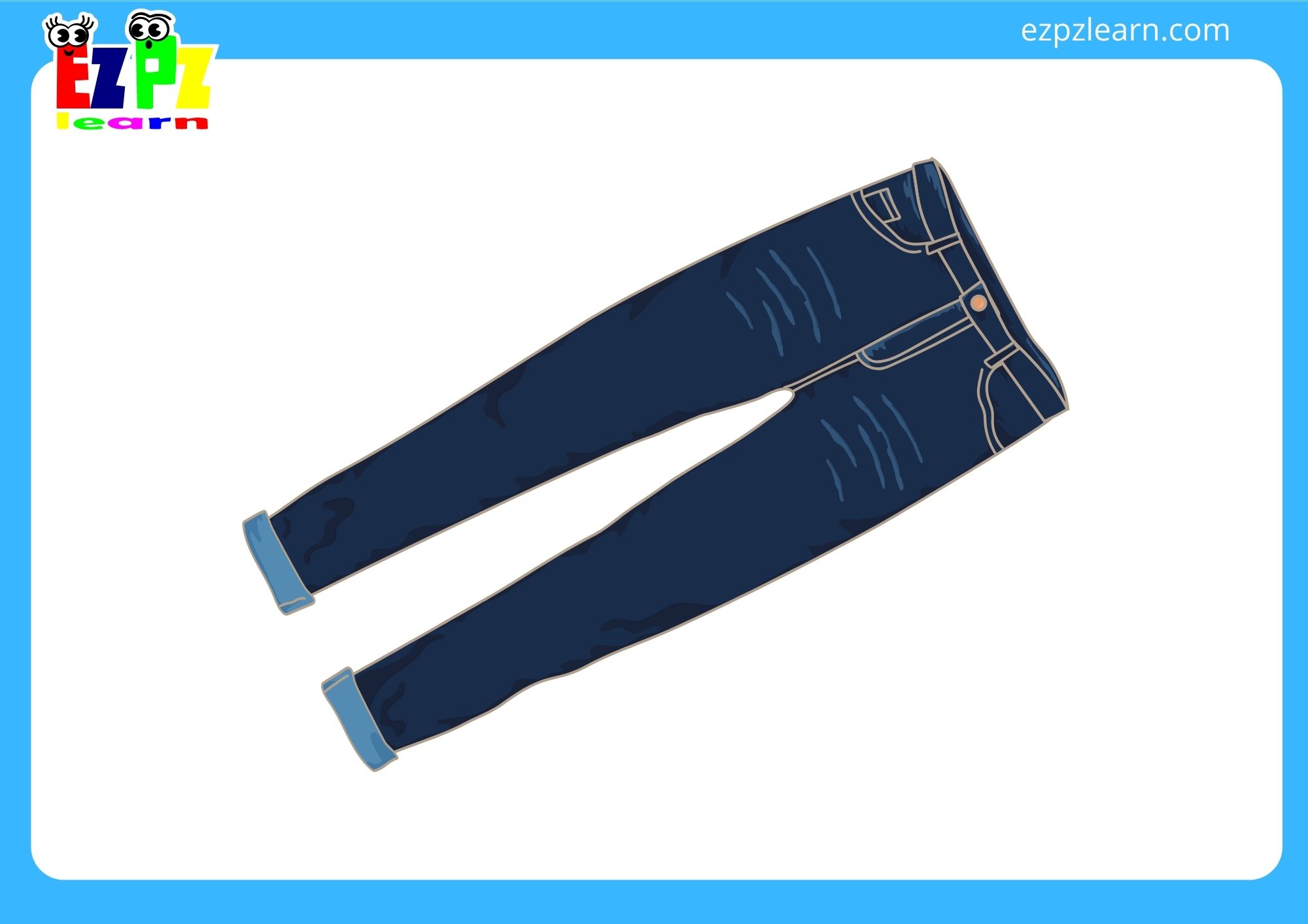 jeans%20clothes%20Flashcard