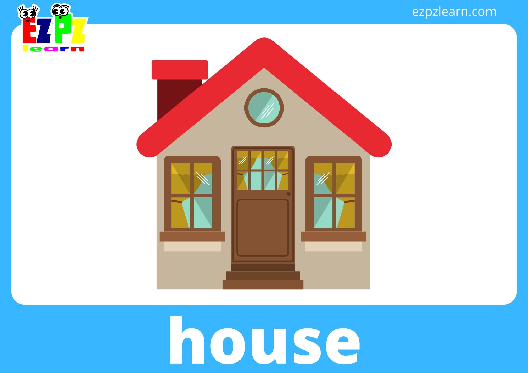 English Flashcards Home / House Objects