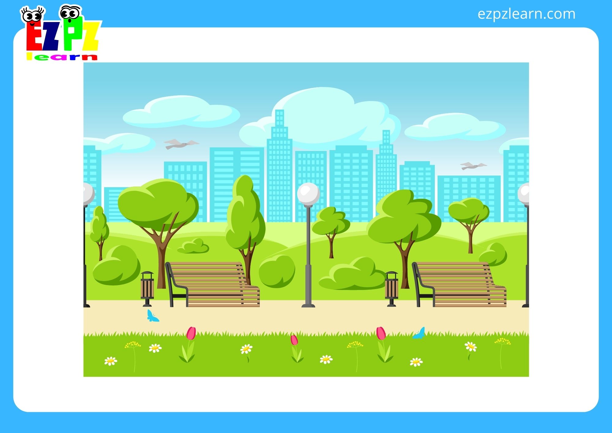 Places in the City No Words Flashcards View Online or Free PDF Download ...