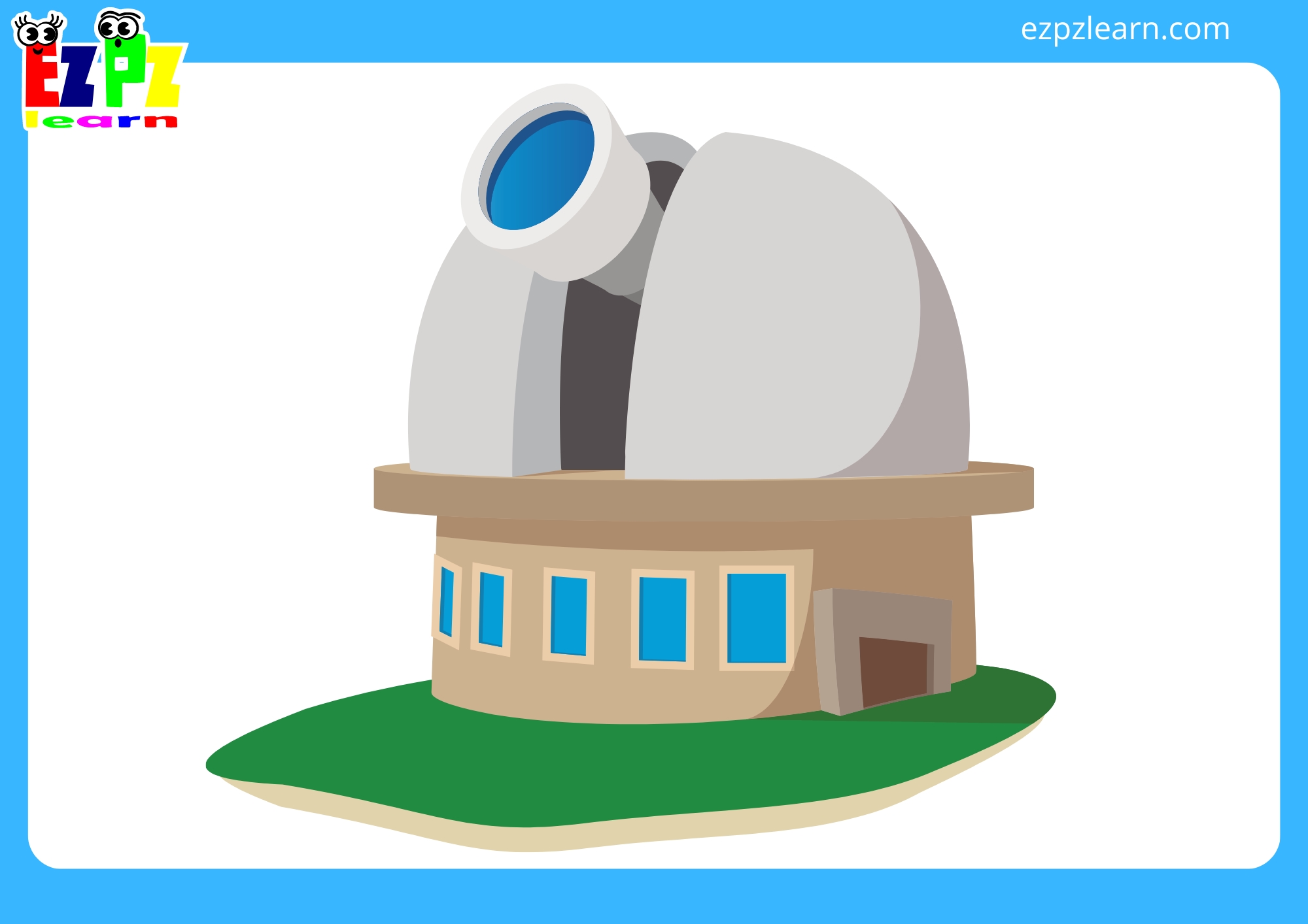 Space Flashcards No Words For Kids and ESL Students - Ezpzlearn.com