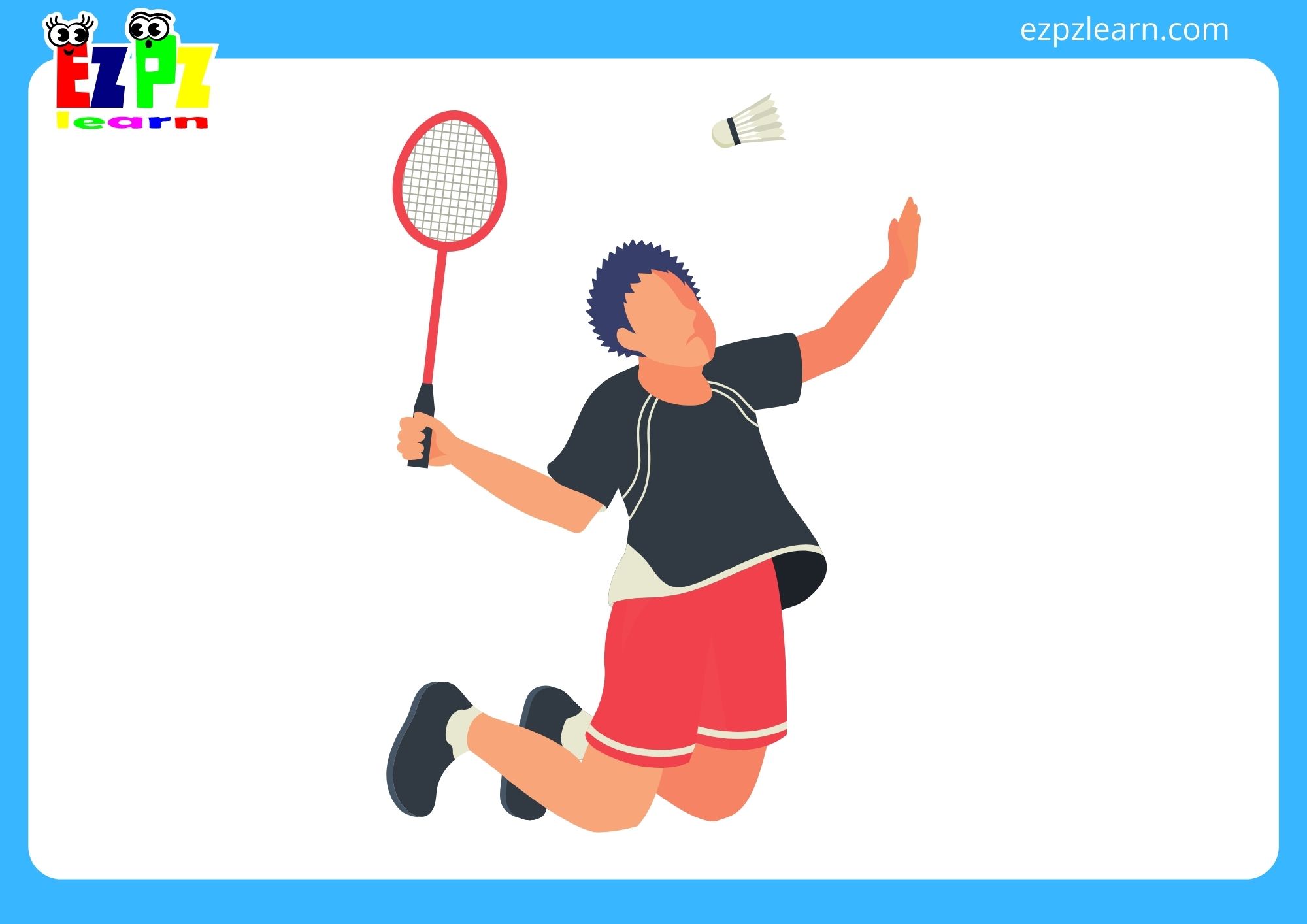 Sports Vocabulary Free English Vocabulary Flashcards, Worksheets, Coloring  Pages, Games Picture Dictionary 