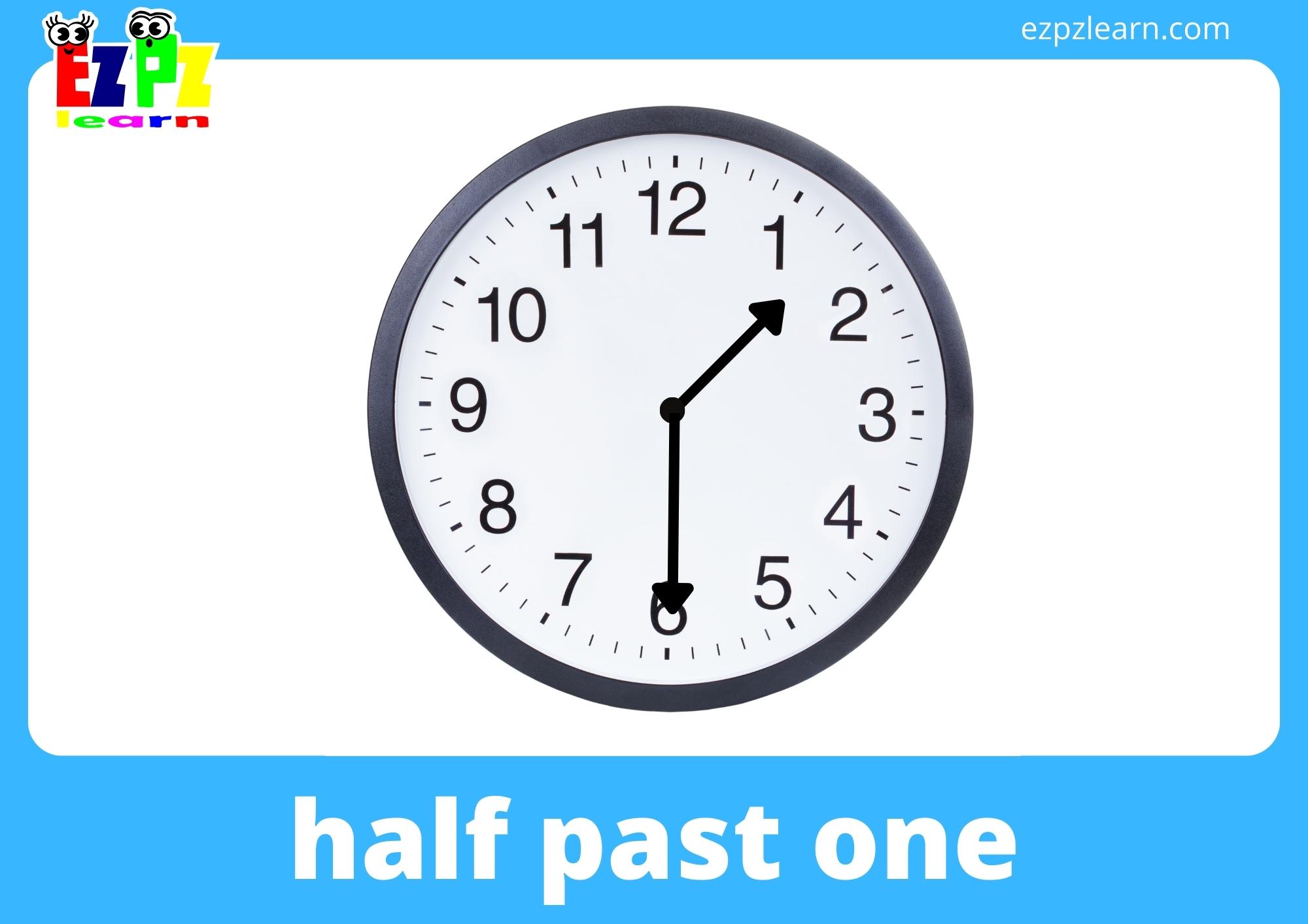 Telling Time 5 Minute Intervals (read the clock) PDF Download For K5 and  English Language Learners - Ezpzlearn.com