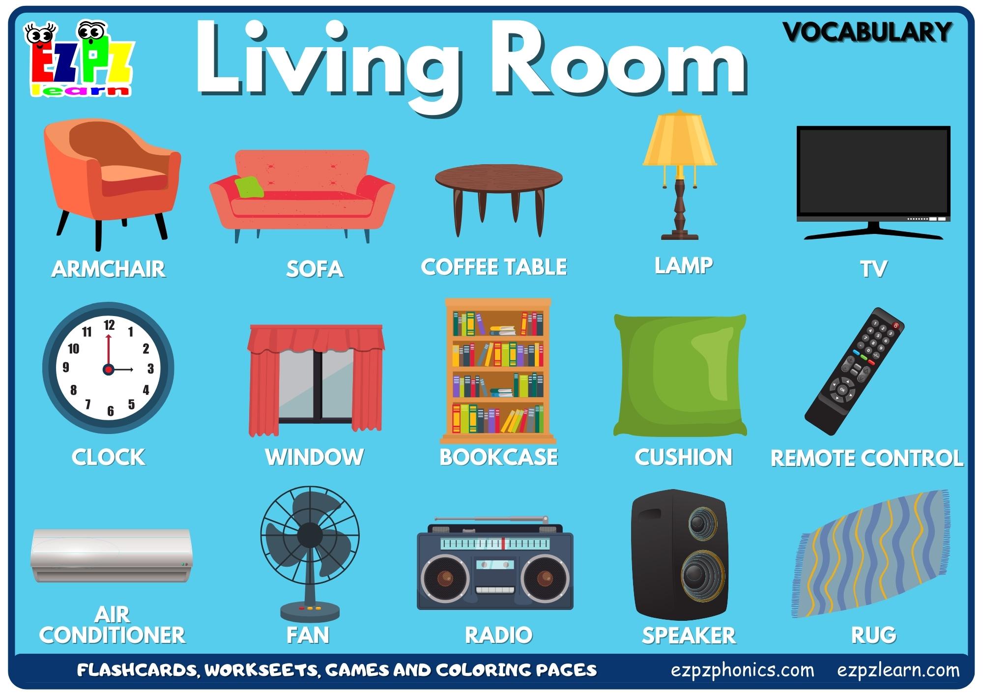 Living Room - Ezpzlearn.com